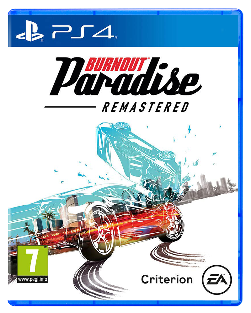 PS4: PS4 mäng Burnout Paradise Remastered