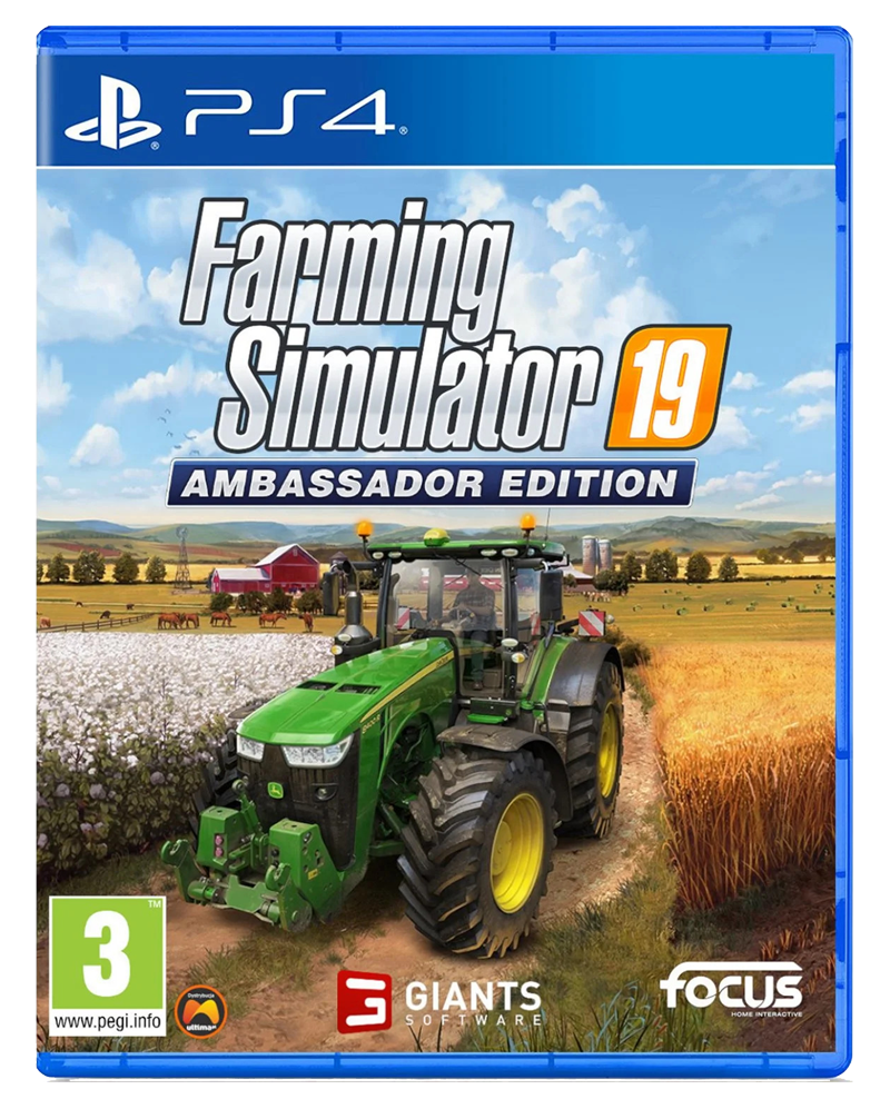 PS4: PS4 mäng Farming Simulator 19 Ambassador Ed..