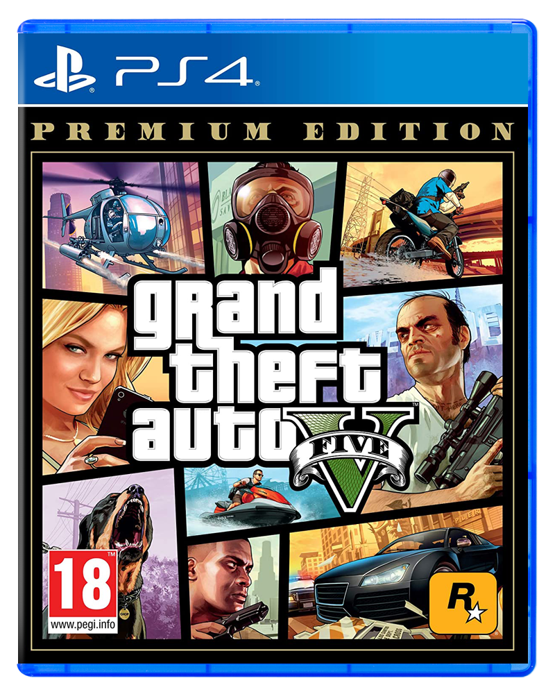 PS4: PS4 mäng Grand Theft Aut..