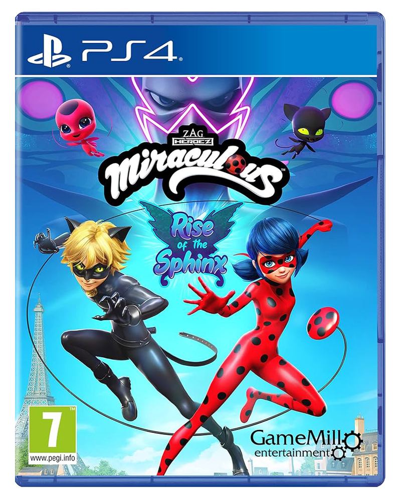 PS4: PS4 mäng Miraculous: Rise of the Sphinx
