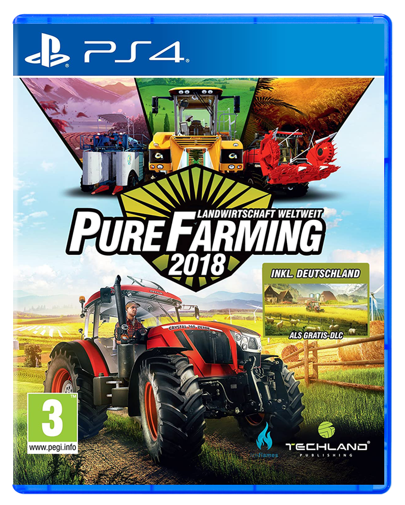 PS4: PS4 mäng Pure Farming 2018