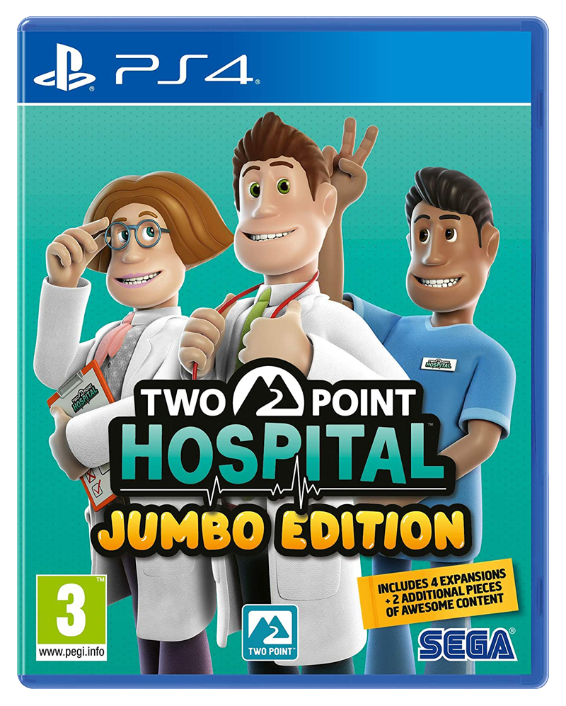 PS4: PS4 mäng Two Point Hospital Jumbo Edition