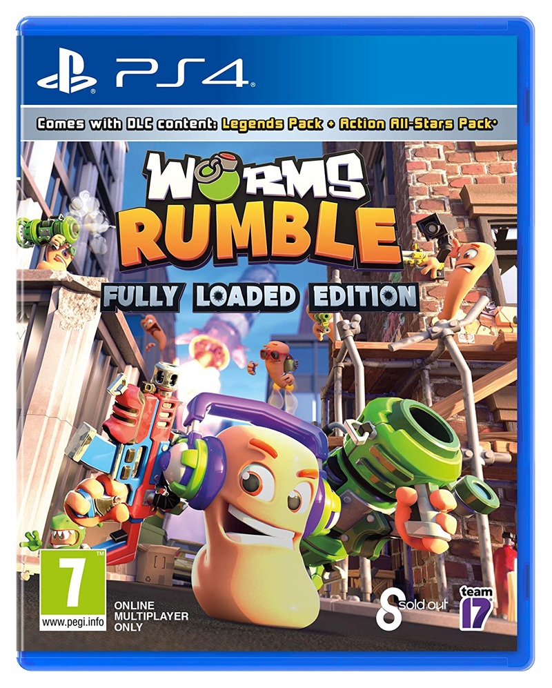 PS4: PS4 mäng Worms Rumble Fu..
