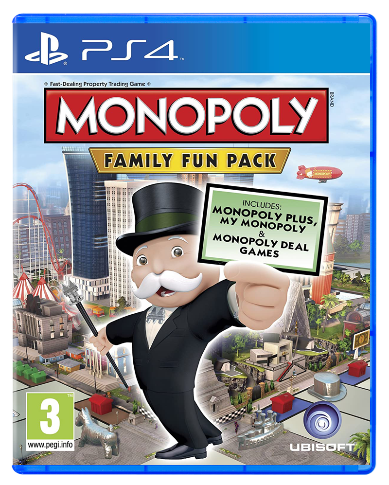 PS4: PS4 mäng Monopoly Family Fun Pack
